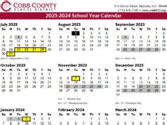 Cobb County School Calendar 2022-2023 | Marietta.com