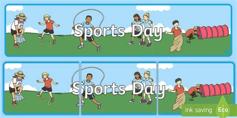 Sports Day Display Banner