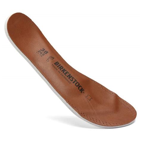Comfort Insole Leather Leather in Color Brown | BIRKENSTOCK US