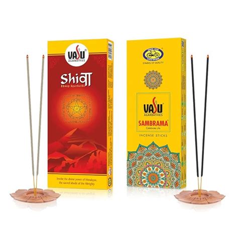 Cycle Pure Vasu Sambrama Agarbatti and Shiv Dhoop Agarbatti - Set of 2 ...