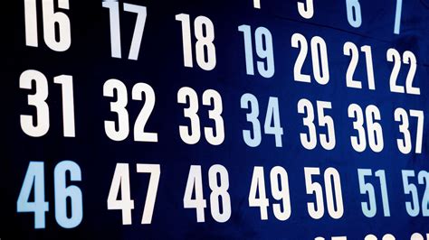Wallpaper numbers, glow, light hd, picture, image