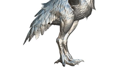 AxeBeak Axe Beak Bird Dinosaur Mutant Mount Animal - 3D Model by LiveBook3D