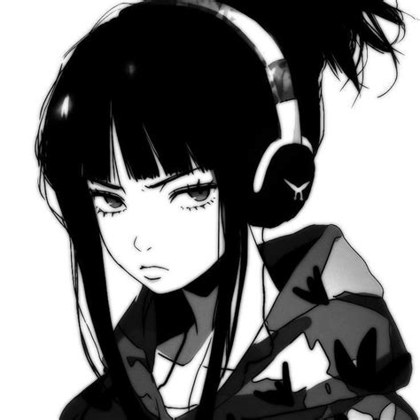 Pin by Caitlin Kim on Pfp | Anime monochrome, Anime drawings, Cartoon ...