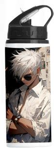 Flipkart.com | PrintingZone Gojo Satoru Sipper Water Bottle Anime ...