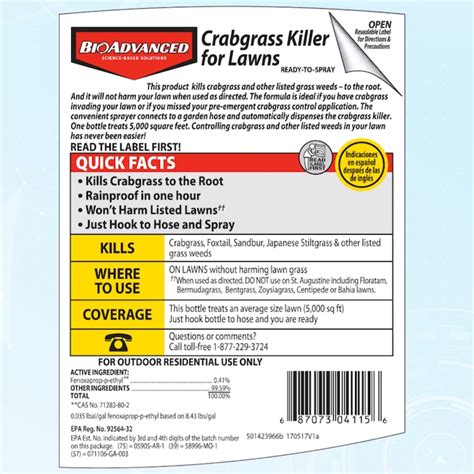 Extreme Crabgrass Killer 32 -fl oz Hose end sprayer Concentrate Weed ...