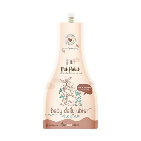 Buy Nat Habit Baby Daily Ubtan, No Tears Cleanser, Baby body wash with ...