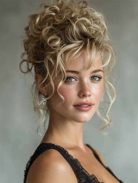 Image result for Curly Prom Hair Tutorials