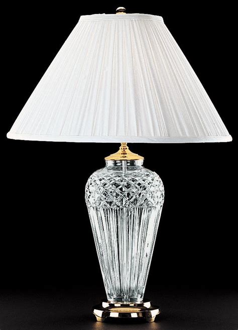 crystal living room table lamps