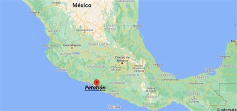 ¿Dónde está Petatlán Mexico? Mapa Petatlán - ¿Dónde está la ciudad?