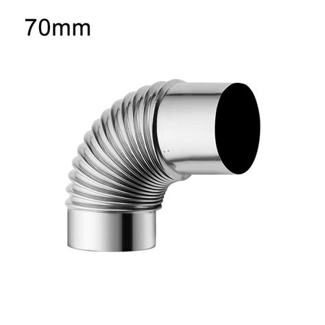 Buy Stainless Steel 90 Degree Elbow Chimney Liner Bend Multi Flue Stove ...