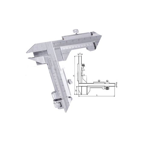 Gear Tooth Caliper Toothed Wheel Measure Precision Vernier Caliper ...