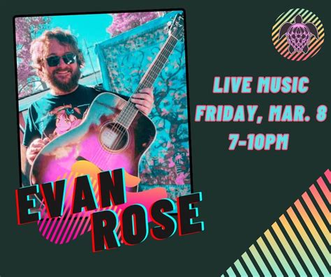 Evan Rose Solo Performance, Back River Brewery, Tybee Island, March 8 ...