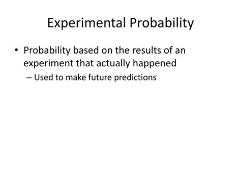 Image result for Example of Experimental Probability