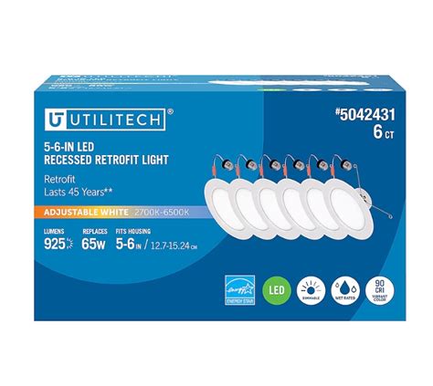 Installing Utilitech Recessed LED Light 的图像结果