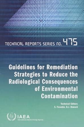 Buy Guidelines for remediation strategies to reduce the radiological ...