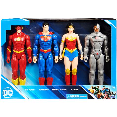 Snapklik.com : DC Comics 12-inch Action Figure 4-Pack