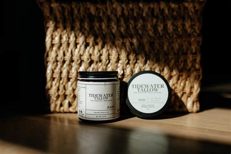 Bare 2oz Travel Tin + Bare 4oz Jar Bundle – TIDEWATER TALLOW