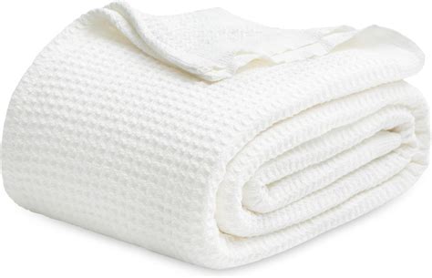 Amazon.com: PHF Soft Waffle Weave Blanket King Size 104’’x90 ...