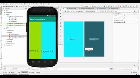 First Android Fragment Example - Android/Kotlin - YouTube