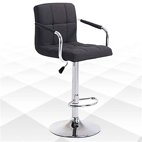 Redefine ® Armagh Swivel High Counter Bar Stool with Armrest & Square ...