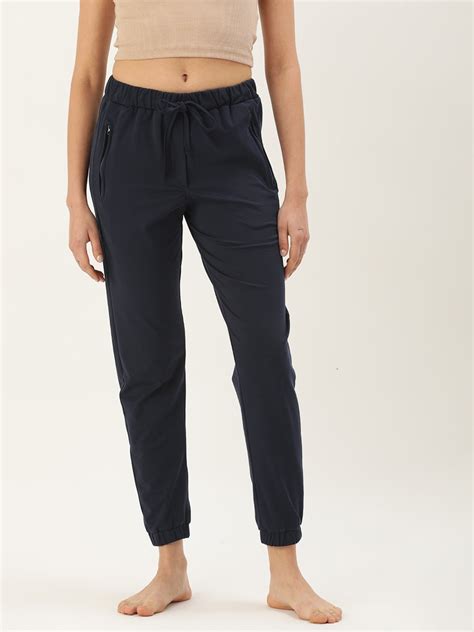Women Navy Slim Fit Joggers – Clt.s