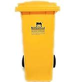 Nilkamal120 Liter Dustbin with wheels and Lid | Outdoor garbage cans ...