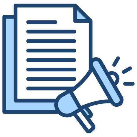 Announcement - Free marketing icons