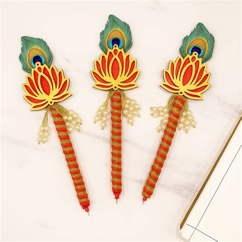 2 Pcs Unique Kankotri Lekhan/ Marriage Wedding Ceremoney Pen Shadi Mub ...