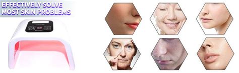 Buy Kostech LED Face Mask, 7Color PDT LED Photon Lamp Facial Body ...