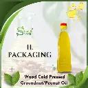 Buy 1L Wood Stone Pressed Groundnut Oil | Traditional & Cold Pressed