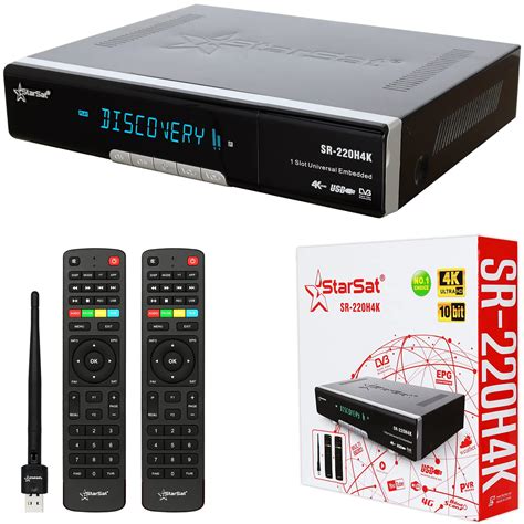 Starsat Sr 220h4k Satellite Receiver Advanced Features Multi Satellite ...