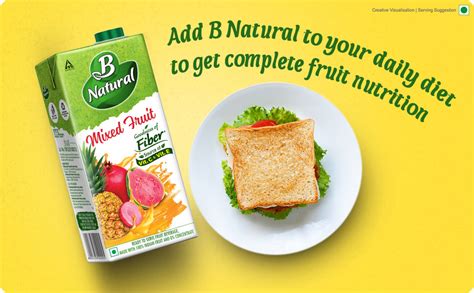 B Natural Mixed Fruit, Goodness of fiber, 1 litre (Pack of 2) : Amazon ...