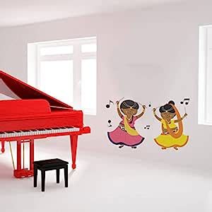 Buy Rawpockets Decals ' Dandiya with Music ' Large Size Wall Sticker ...