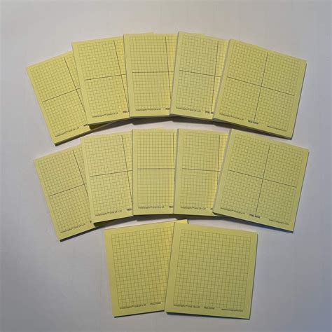 InstaGraphs Adhesive Grid and Graph Sticky Note Pad | Ubuy India