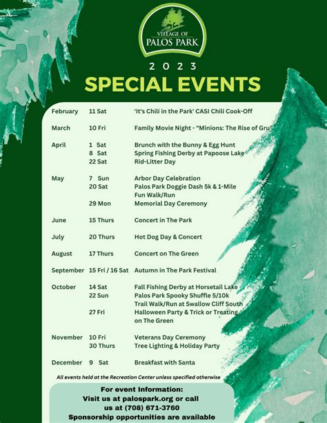 Palos Park Weekly 4/14/23 - Village Of Palos Park E-News