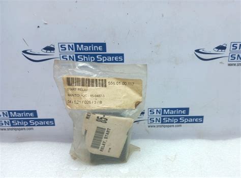 Manitowoc 85-0487-3 Start Relay – S N Marine