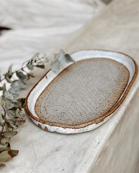 Handmade Ceramic Serving Plate