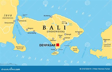 Bali Map Italy