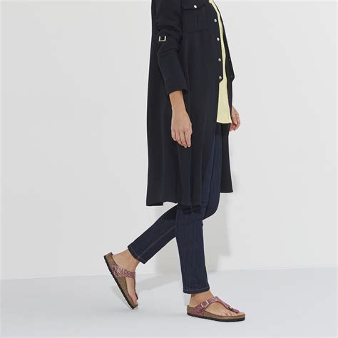 Buy Pink Pink/Dark Fuchsia Gizeh Micro Fibre Online in India | BIRKENSTOCK