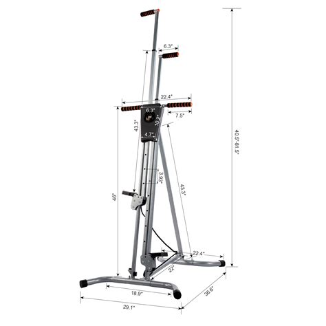 Preenex Foldable Vertical Climber Home Gym Workout | Ubuy India