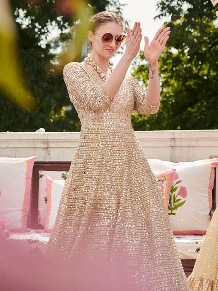 Peach Anarkali – abhinavmishra