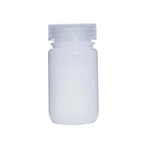 Cole-Parmer Wide-Mouth Transport Plastic Bottle, HDPE,125mL; 12/PK from ...