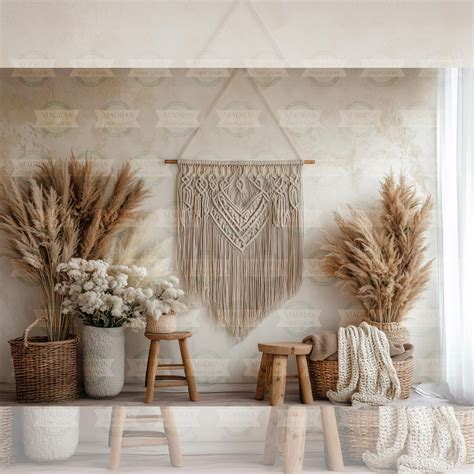 Eclectic Boho - Baby Printed Backdrop – Madras Prop Store