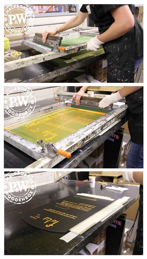 Screen Printing Process Step by Step 的图像结果