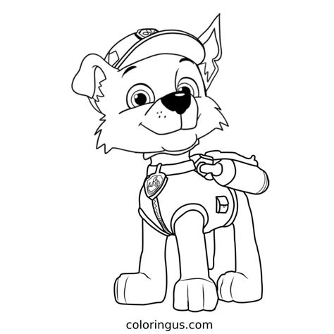 Paw Patrol Coloring Pages (Free Printable PDF)
