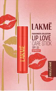 Lakmé Lip Love SPF 15 Apricot - Price in India, Buy Lakmé Lip Love SPF ...