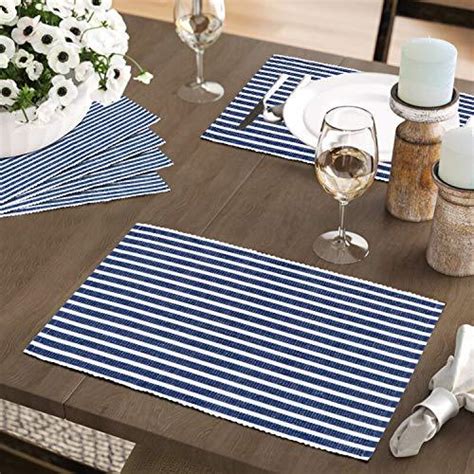 Cotton Table Mats | Stylish Dining Placemats | HOKIPO – HOKIPO | Har ...