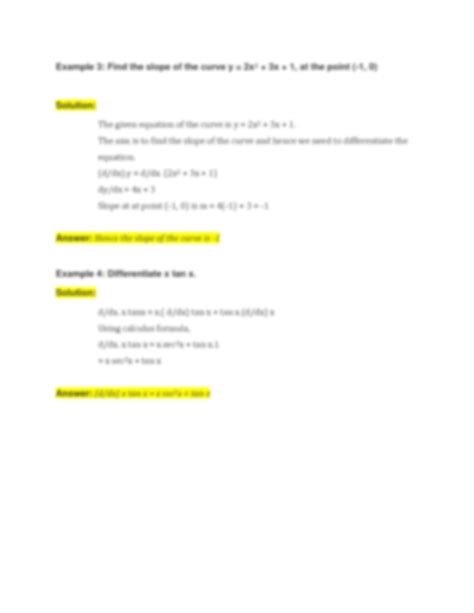 Image result for Calculus Example Problems