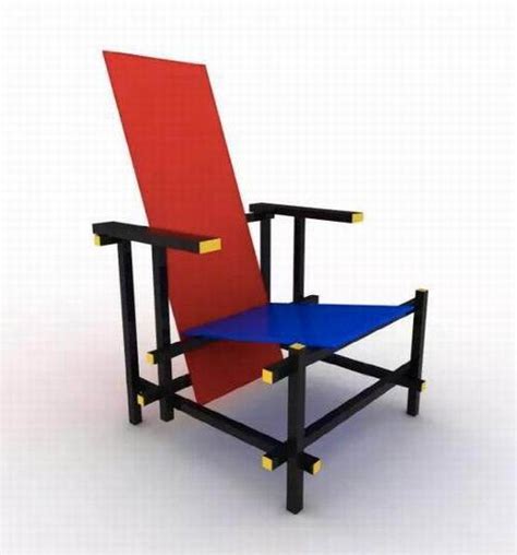 蒙德里安与与红蓝椅元素|工业/产品|生活用品|LDZ371352611 - 原创作品 - 站酷 (ZCOOL)