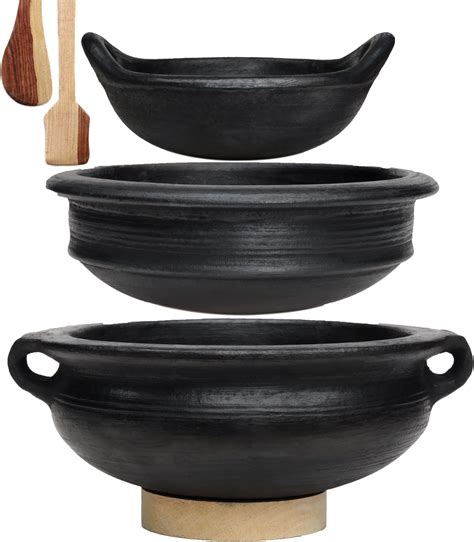 Buy Swadeshi Blessings Exclusive Range Unglazed Clay Pot for Cooking ...